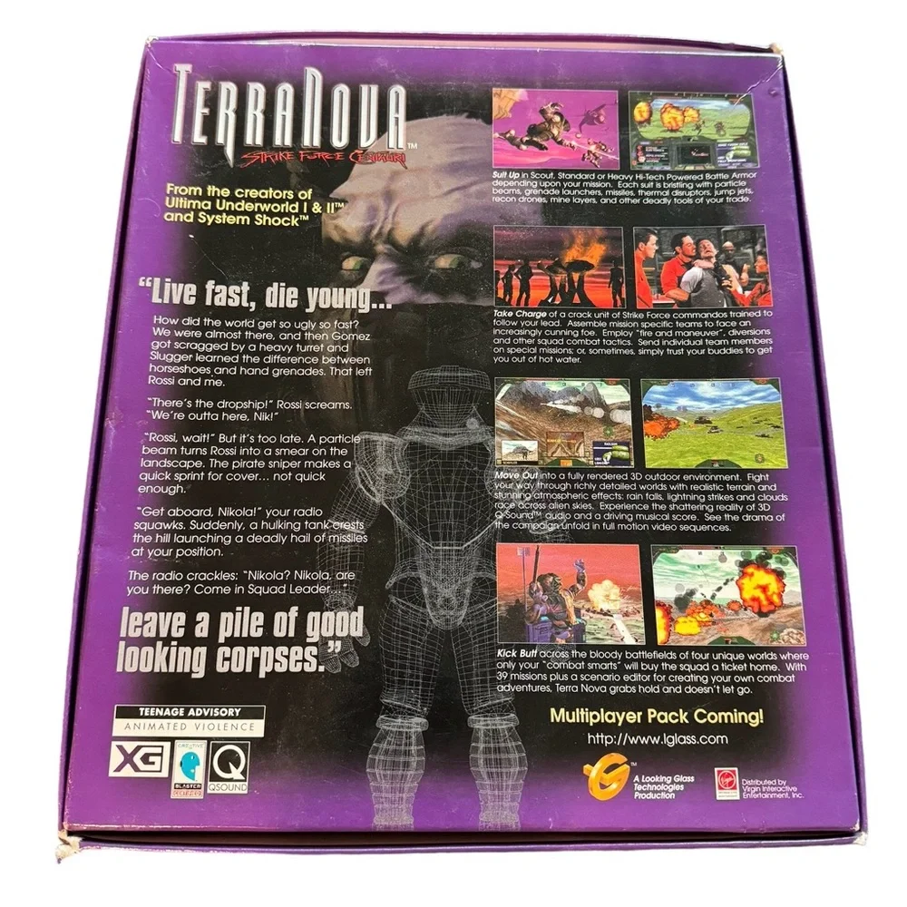 Terra Nova (PC, 1996) Vintage Game
